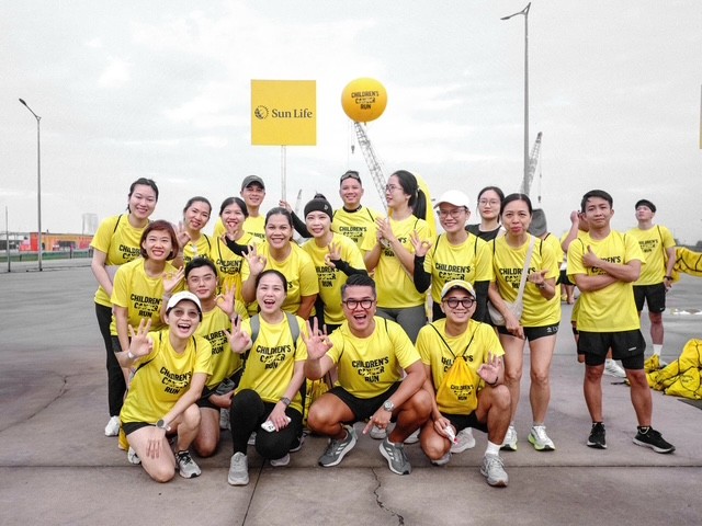 Sun Life Việt Nam đồng hành cùng Children’s Cancer Run 2026, lan tỏa hy vọng cho trẻ em mắc ung thư