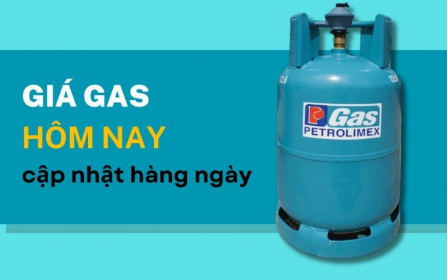 Ngày 5/6: Giá gas bình 12 kg giữa các thương hiệu và khu vực chênh lệch bao nhiêu tiền?