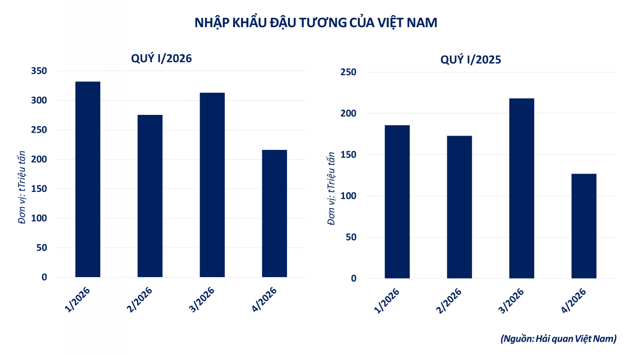 Dòng tiền đổ mạnh vào nông sản, giá đậu tương và lúa mì suy yếu
