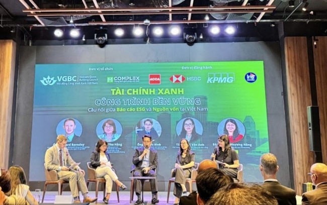 Tạo cầu nối giữa công trình xanh và nguồn vốn xanh