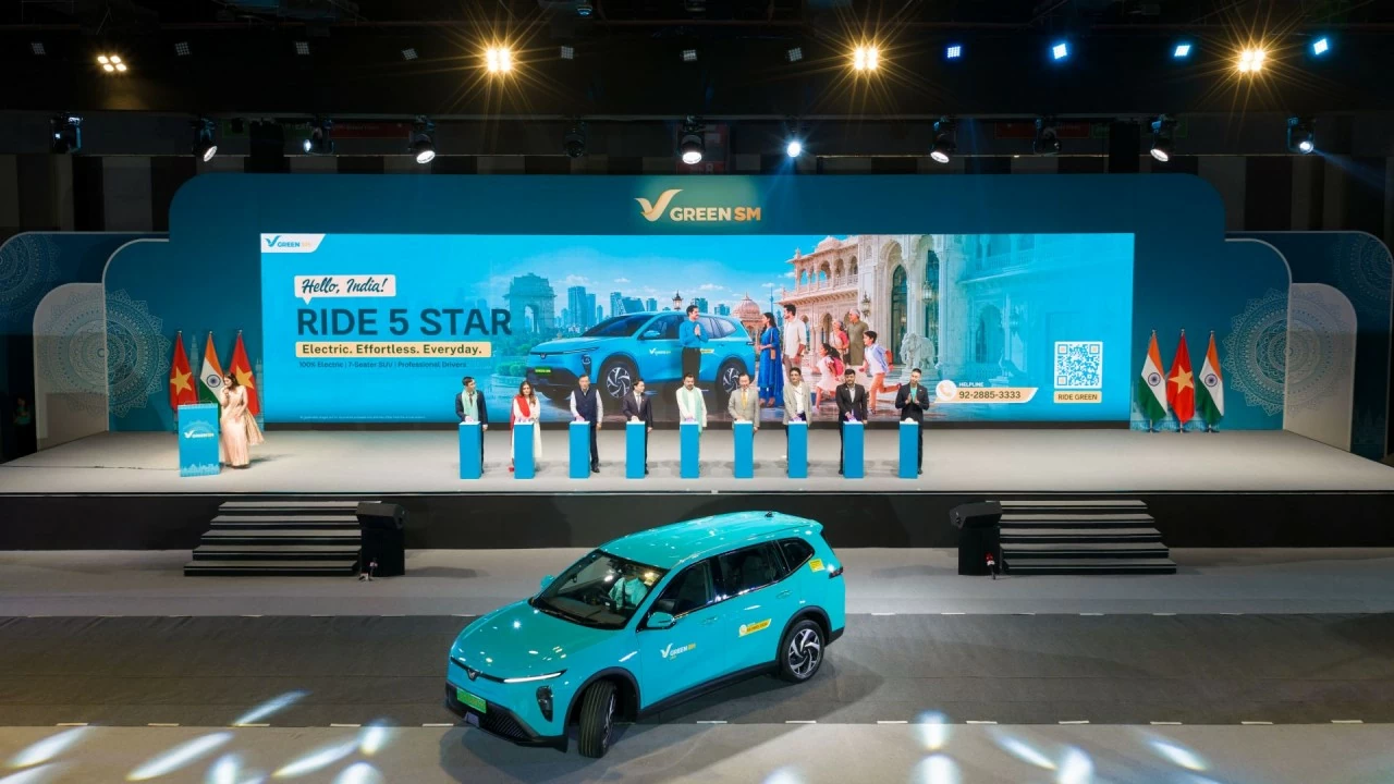 Green SM ra mắt dịch vụ taxi thuần điện Green SM Limo tại Ấn Độ Green SM ra mắt dịch vụ taxi thuần điện Green SM Limo tại Ấn Độ