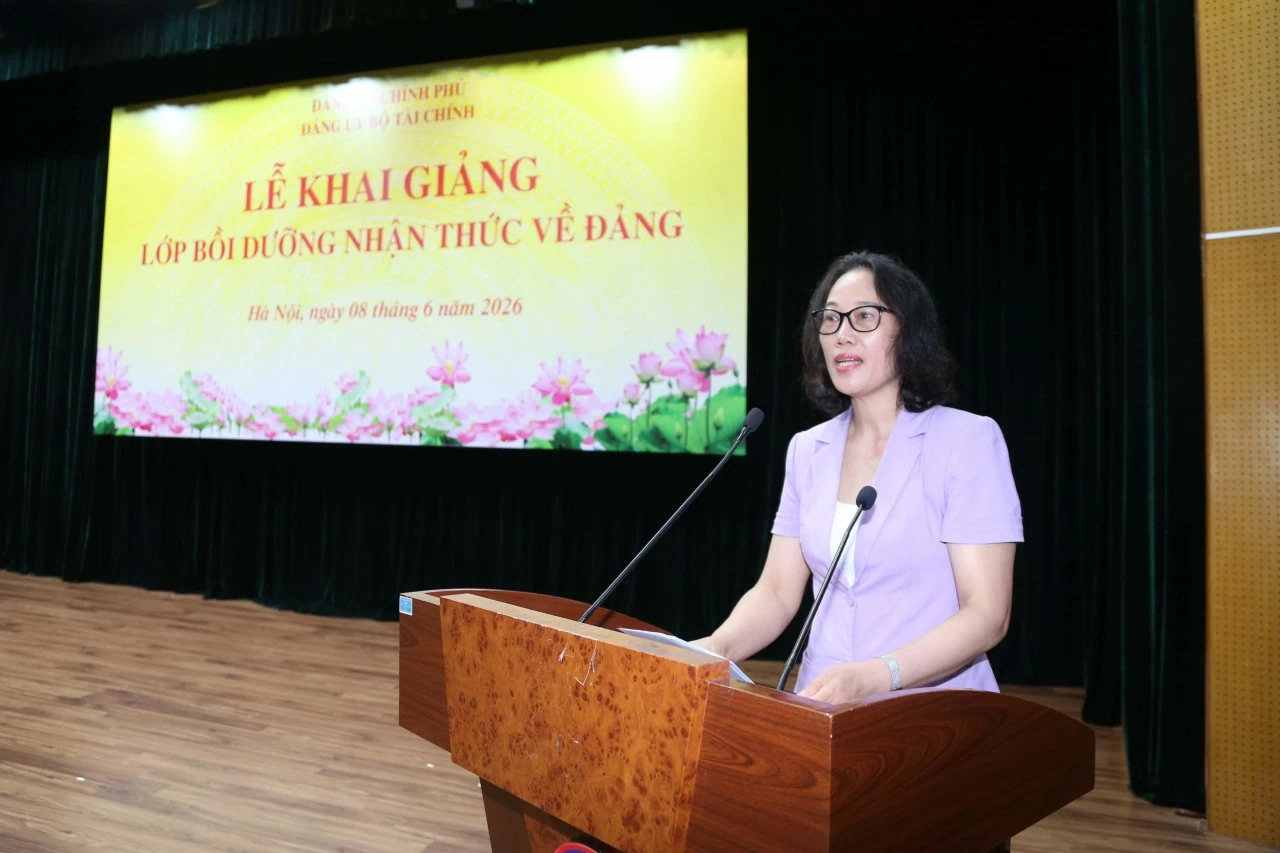 Đảng ủy Bộ Tài chính khai giảng Lớp bồi dưỡng nhận thức về Đảng cho quần chúng 245 ưu tú Đảng ủy Bộ Tài chính khai giảng Lớp bồi dưỡng nhận thức về Đảng cho quần chúng 245 ưu tú