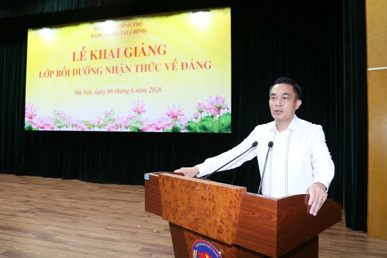 Đảng ủy Bộ Tài chính khai giảng Lớp bồi dưỡng nhận thức về Đảng cho quần chúng 245 ưu tú Đảng ủy Bộ Tài chính khai giảng Lớp bồi dưỡng nhận thức về Đảng cho quần chúng 245 ưu tú