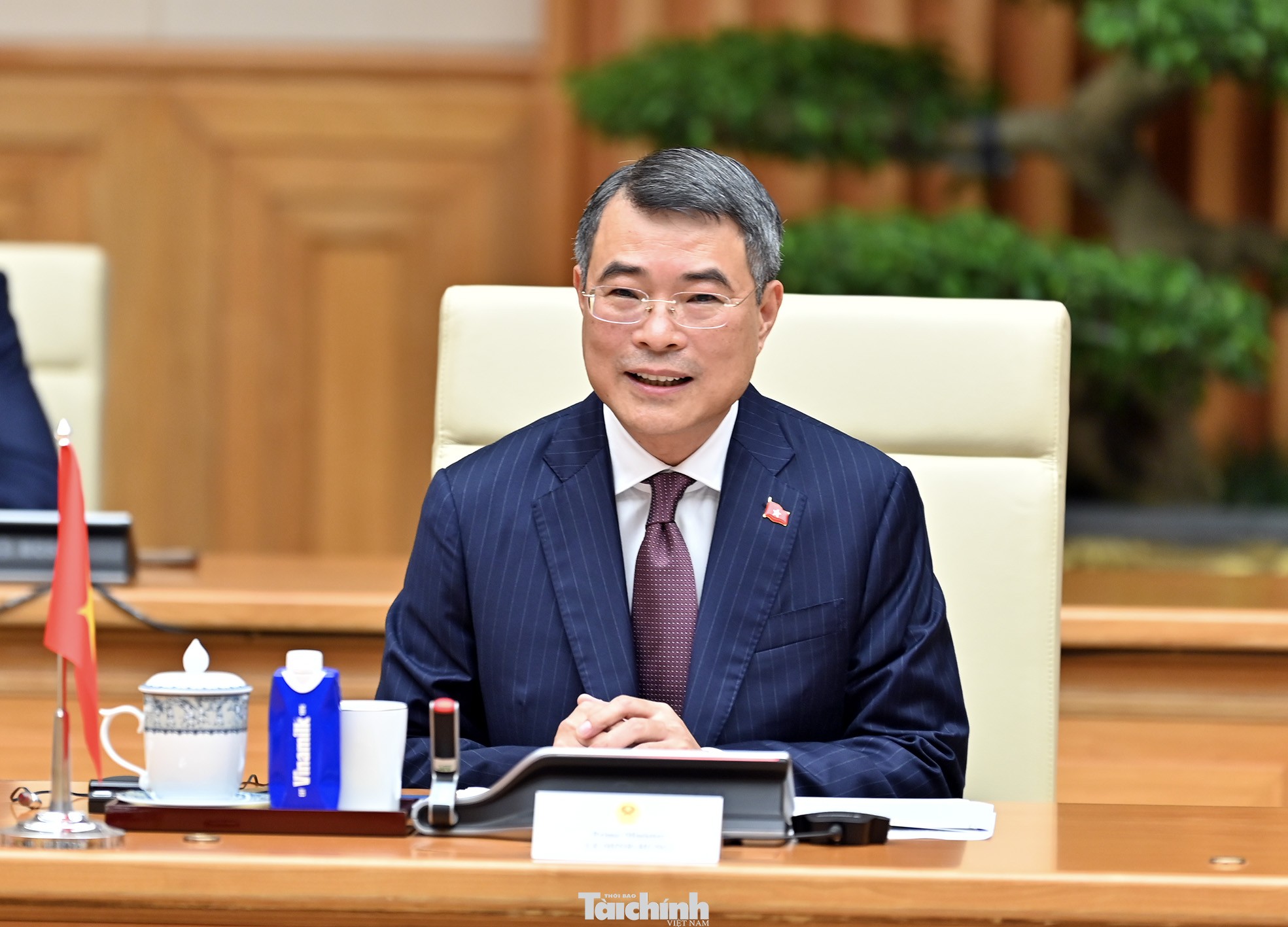 Thủ tướng Lê Minh Hưng đón chính thức Thủ tướng Thái Lan Anutin Charnvirakul Thủ tướng Lê Minh Hưng đón chính thức Thủ tướng Thái Lan Anutin Charnvirakul