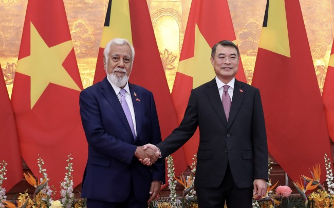 Thủ tướng Lê Minh Hưng hội đàm với Thủ tướng Timor-Leste Kay Rala Xanana Gusmão