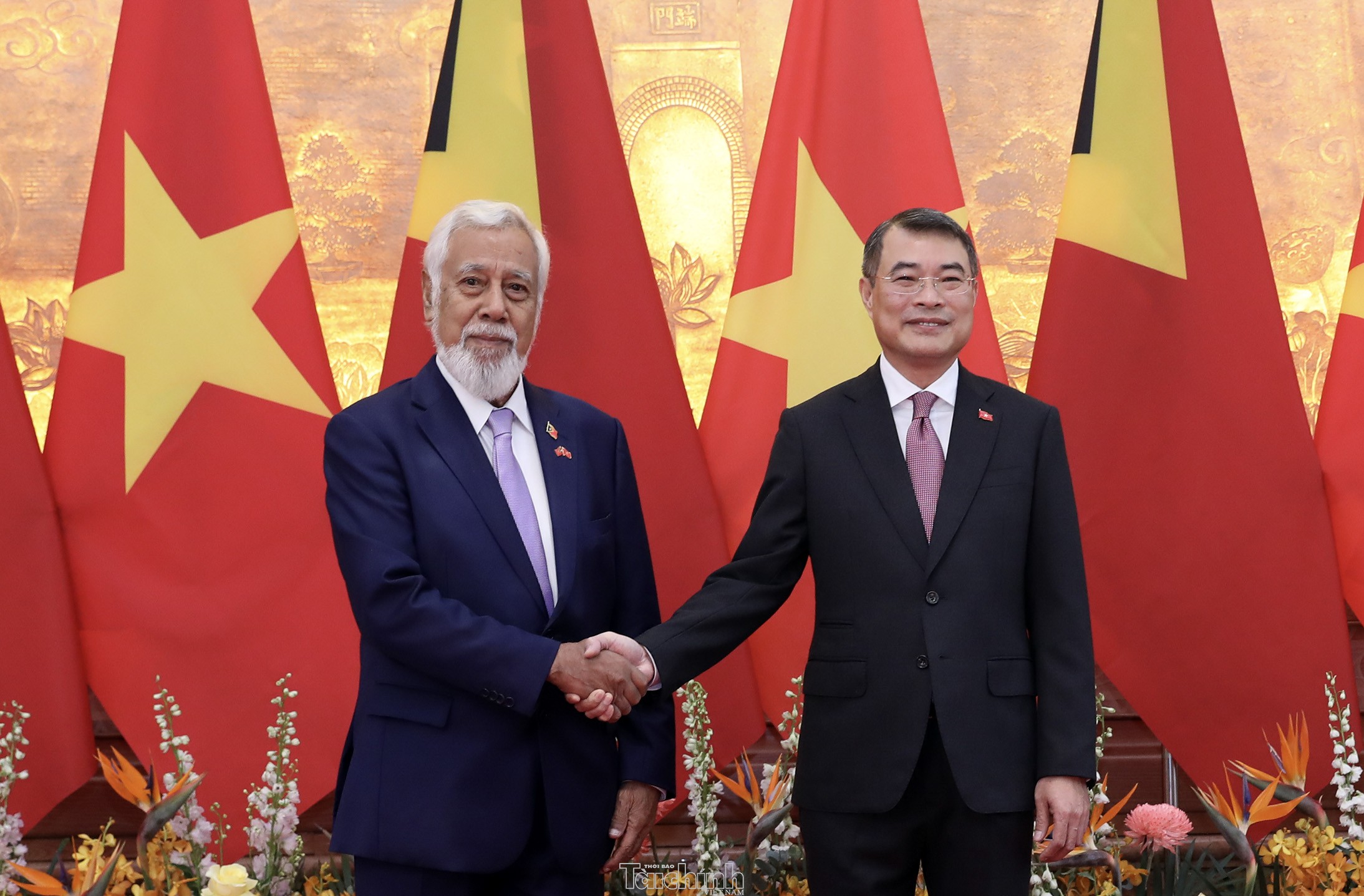 Thủ tướng Lê Minh Hưng đón chính thức Thủ tướng Timor-Leste Kay Rala Xanana Gusmão Thủ tướng Lê Minh Hưng hội đàm với Thủ tướng Timor-Leste Kay Rala Xanana Gusmão