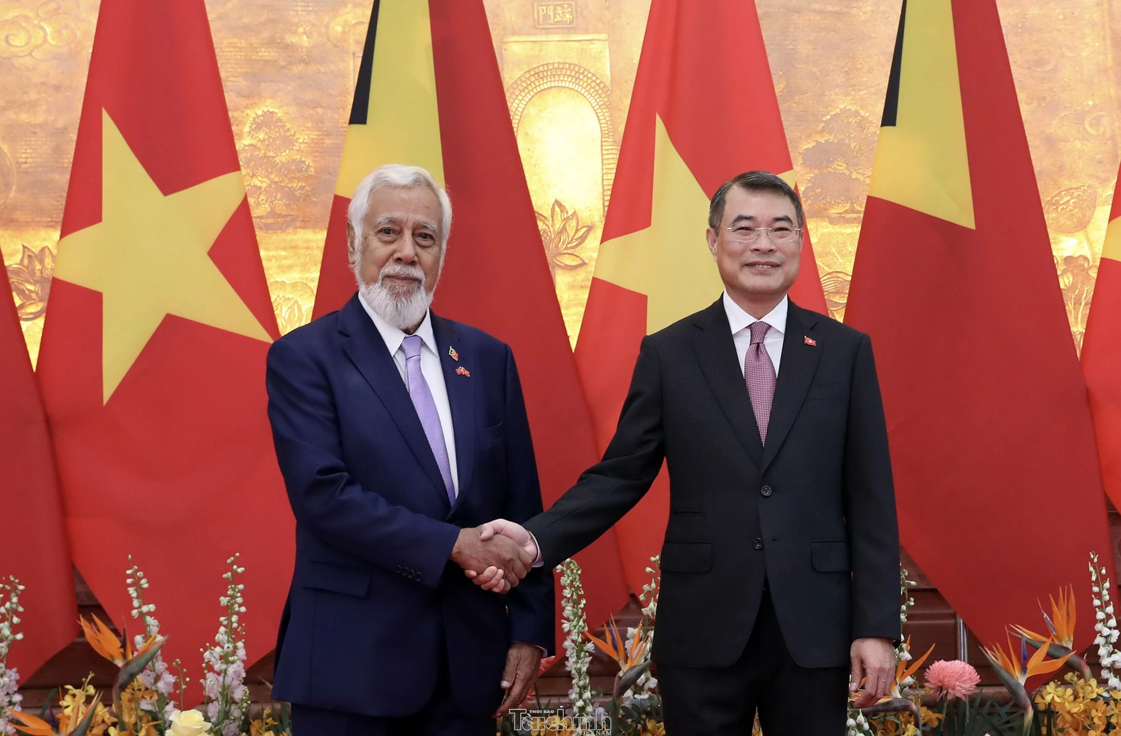 Thủ tướng Lê Minh Hưng đón chính thức Thủ tướng Timor-Leste Kay Rala Xanana Gusmão Thủ tướng Lê Minh Hưng hội đàm với Thủ tướng Timor-Leste Kay Rala Xanana Gusmão
