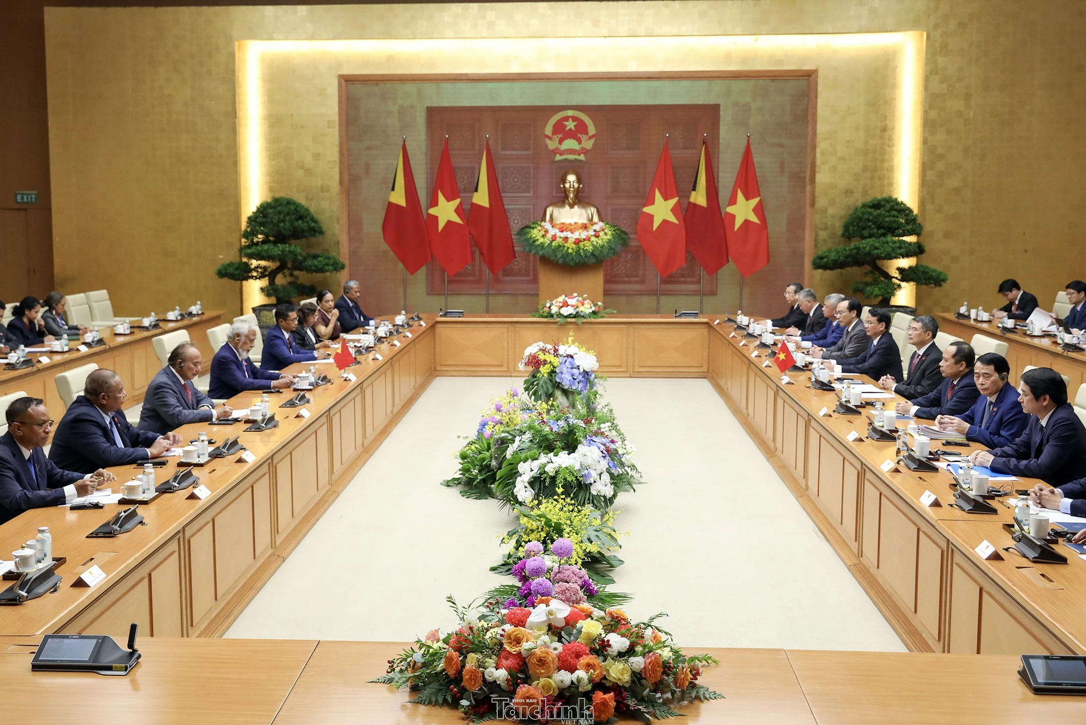 Thủ tướng Lê Minh Hưng đón chính thức Thủ tướng Timor-Leste Kay Rala Xanana Gusmão Thủ tướng Lê Minh Hưng hội đàm với Thủ tướng Timor-Leste Kay Rala Xanana Gusmão