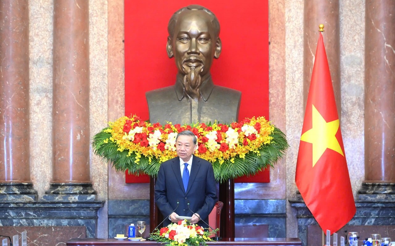 tong bi thu chu tich nuoc to lam tiep cac truong doan tham du dien dan tuong lai asean 2026