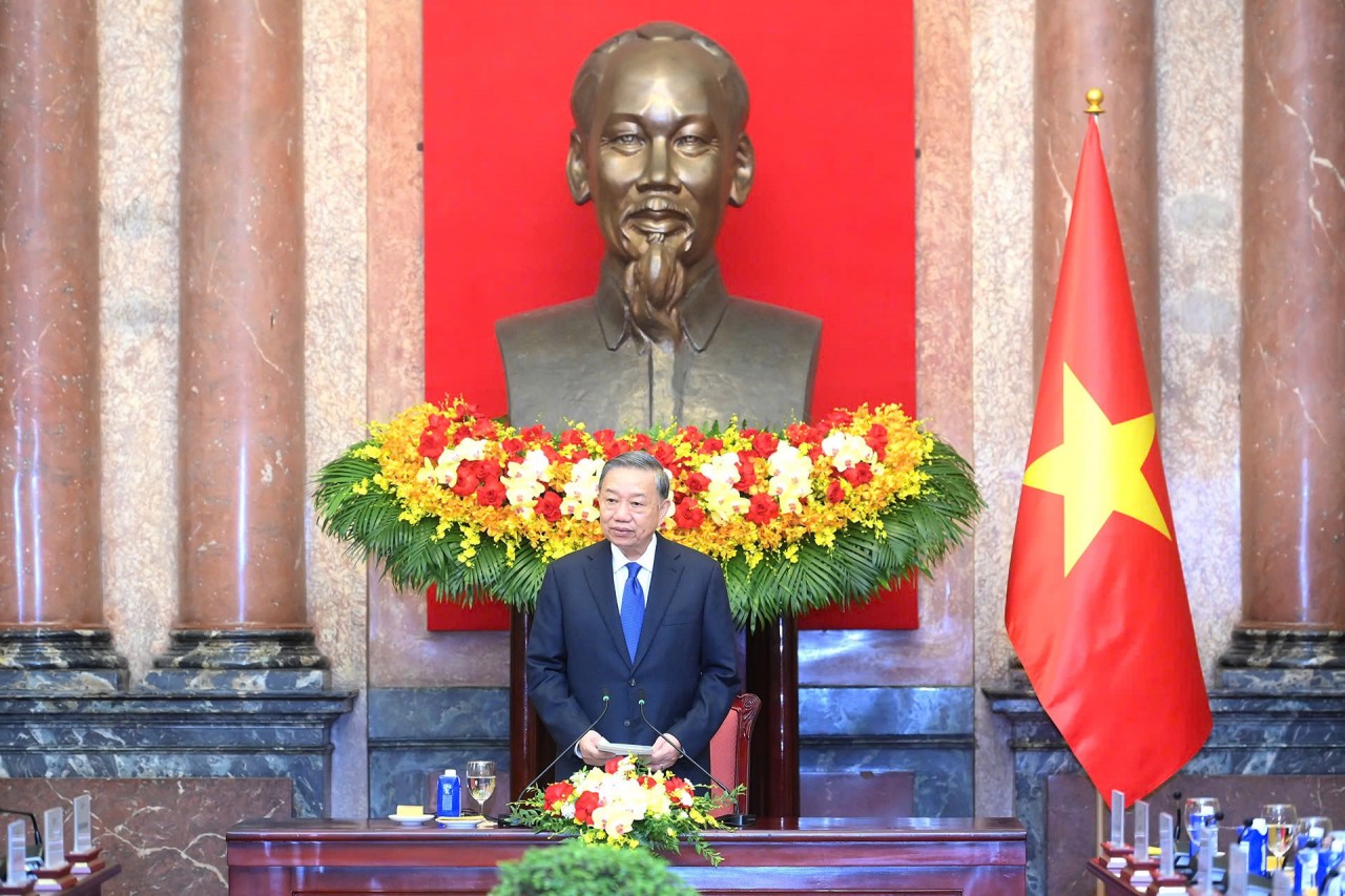 Tổng Bí thư, Chủ tịch nước Tô Lâm tiếp các Trưởng đoàn tham dự Diễn đàn Tương lai ASEAN 2026