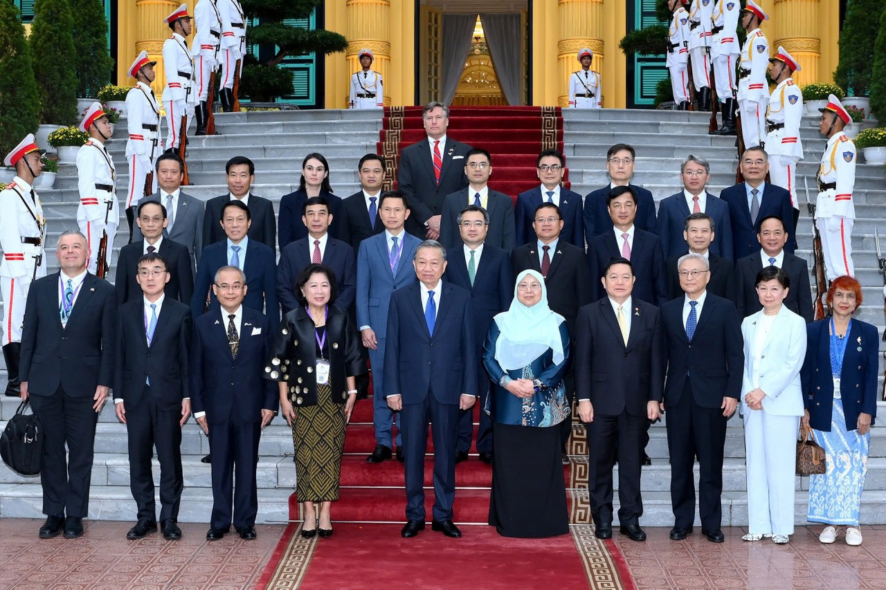 Tổng Bí thư, Chủ tịch nước Tô Lâm tiếp các Trưởng đoàn tham dự Diễn đàn Tương lai ASEAN 2026