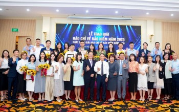 Giải Báo chí về Bảo hiểm năm 2025 trao 23 giải thưởng cho các tác phẩm xuất sắc
