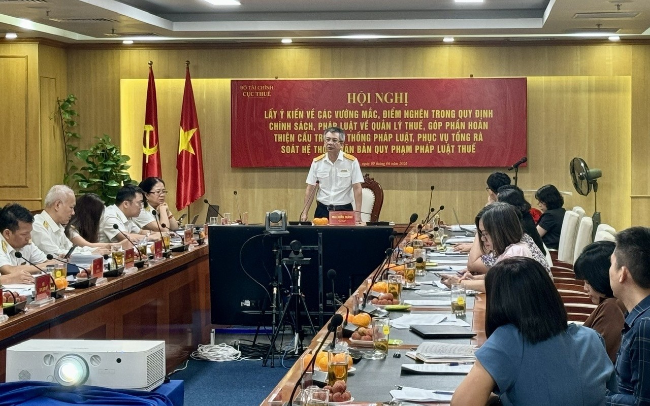 Xóa “điểm nghẽn”, hoàn thiện hệ thống pháp luật thuế hiện đại, đồng bộ