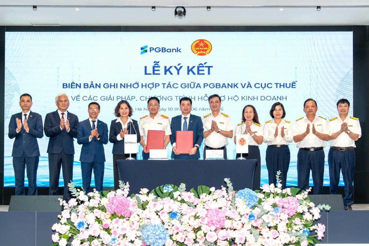 Cục Thuế ký kết hợp tác với PGBank hỗ trợ hộ kinh doanh khai, nộp thuế điện tử Cục Thuế hợp tác với PGBank hỗ trợ hộ kinh doanh khai, nộp thuế điện tử
