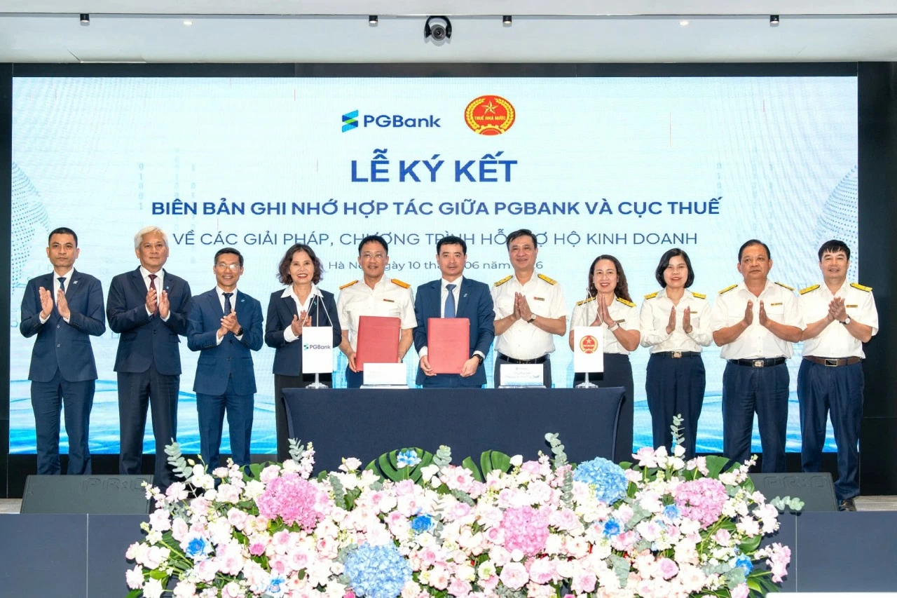 Cục Thuế hợp tác với PGBank hỗ trợ hộ kinh doanh khai, nộp thuế điện tử