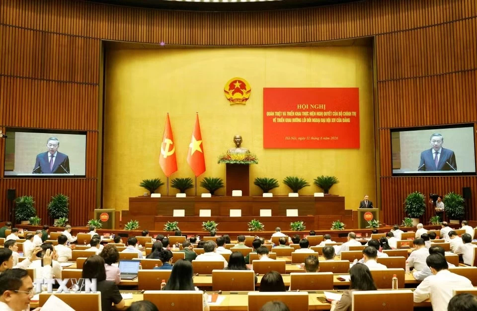 Tổng Bí thư, Chủ tịch nước Tô Lâm nêu 5 định hướng lớn của công tác đối ngoại Tổng Bí thư, Chủ tịch nước Tô Lâm nêu 5 định hướng lớn của công tác đối ngoại