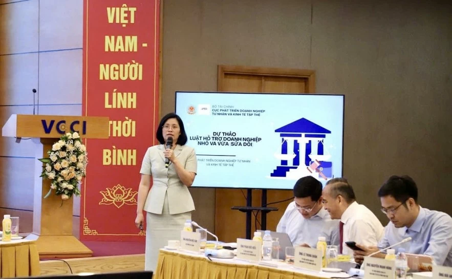 Dự thảo Luật Hỗ trợ DNNVV: Mở rộng dư địa phát triển cho doanh nghiệp tư nhân Dự thảo Luật Hỗ trợ DNNVV: Mở rộng dư địa phát triển cho doanh nghiệp tư nhân