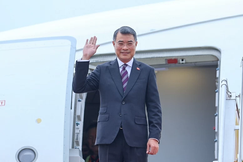 Thủ tướng Lê Minh Hưng lên đường dự Hội nghị Cấp cao kỷ niệm 35 năm quan hệ ASEAN-Nga- Ảnh 1.