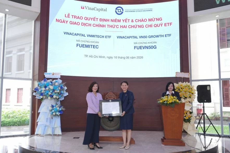 Chính thức niêm yết hai quỹ ETF chiến lược đầu tiên, tham chiếu rổ VNMITECH và VN50 GROWTH