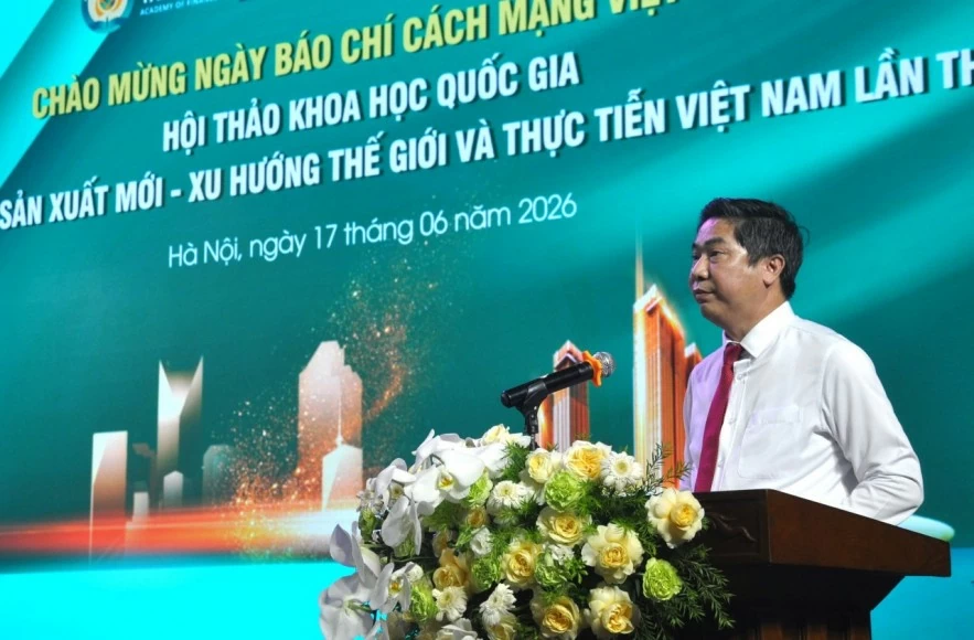 Thứ trưởng Cao Anh Tuấn: Phát triển lực lượng sản xuất mới, đáp ứng mục tiêu phát triển nhanh và bền vững