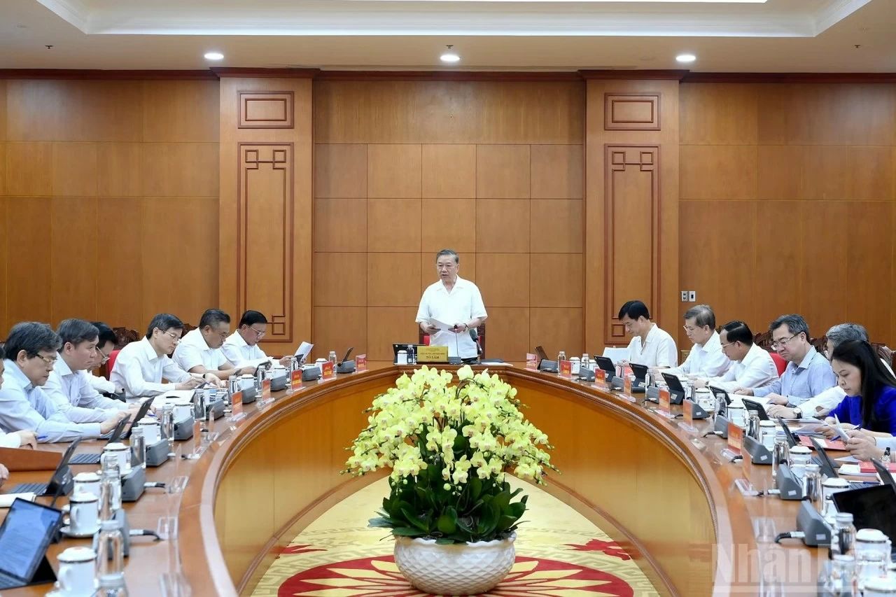 Phát biểu kết luận của Tổng Bí thư, Chủ tịch nước Tô Lâm  tại cuộc họp Thường trực Ban Chỉ đạo tổng kết 100 năm Đảng lãnh đạo cách mạng Việt Nam (1930-2030).