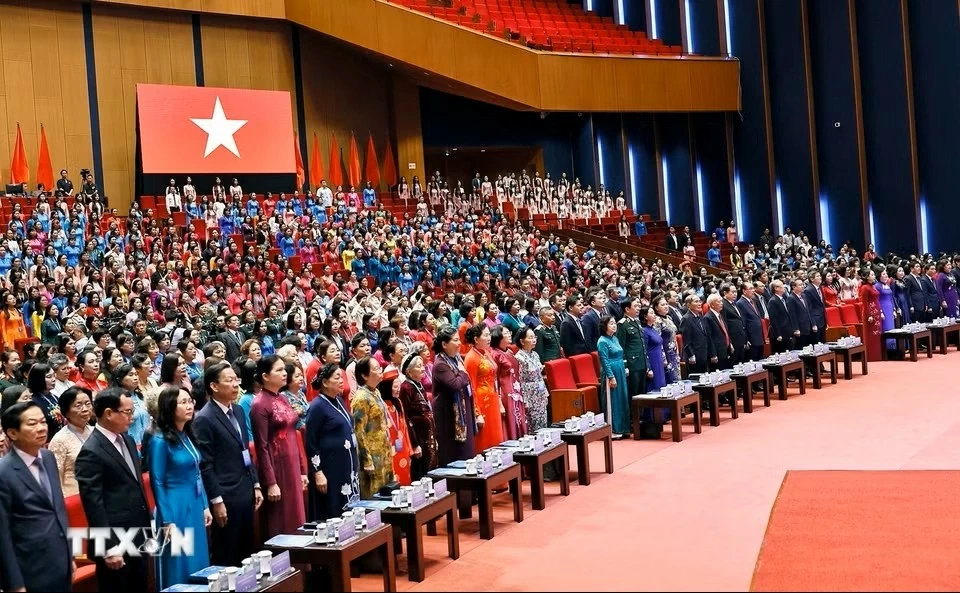 Khai mạc trọng thể Đại hội đại biểu Phụ nữ toàn quốc lần thứ XIV