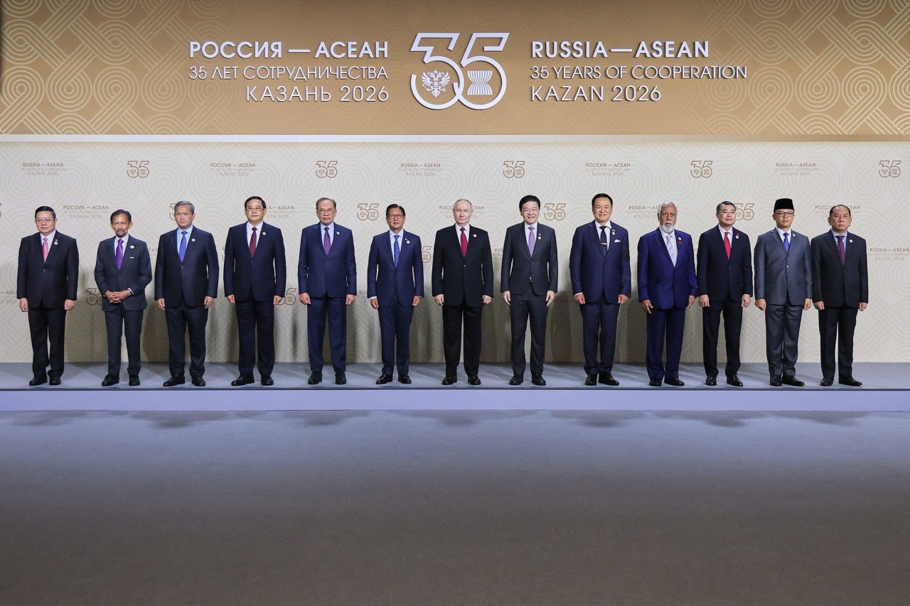 Thủ tướng L&ecirc; Minh Hưng dự phi&ecirc;n to&agrave;n thể Hội nghị Cấp cao Kỷ niệm 35 năm quan hệ ASEAN - Nga