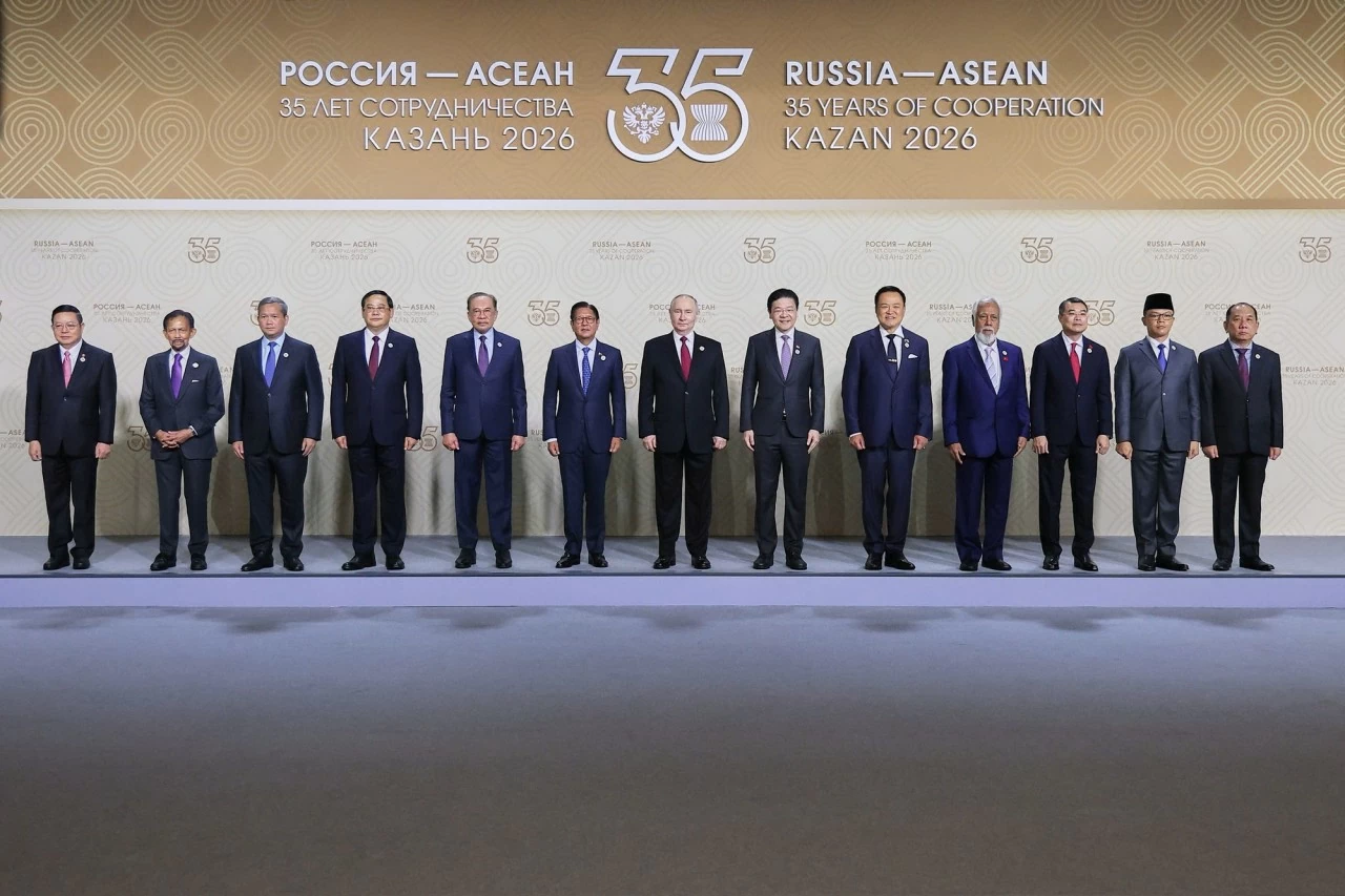 Thủ tướng Lê Minh Hưng dự phiên toàn thể Hội nghị Cấp cao Kỷ niệm 35 năm quan hệ ASEAN - Nga Thủ tướng Lê Minh Hưng dự phiên toàn thể Hội nghị Cấp cao Kỷ niệm 35 năm quan hệ ASEAN - Nga