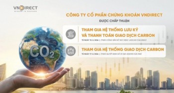 VNDIRECT tham gia hệ thống giao dịch, lưu ký và thanh toán của thị trường carbon
