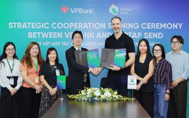 VPBank hợp tác Taptap Send, đón dòng kiều hối hàng tỷ USD về Việt Nam