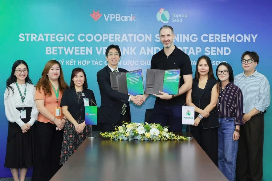VPBank hợp tác Taptap Send, đón dòng kiều hối hàng tỷ USD về Việt Nam