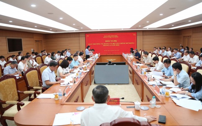 Đảng ủy Bộ Tài chính tổ chức Hội nghị Ban Thường vụ mở rộng về triển khai Nghị quyết số 57-NQ/TW