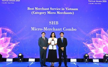 SHB được The Asian Banker vinh danh với giải pháp tài chính tốt nhất cho tiểu thương, hộ kinh doanh