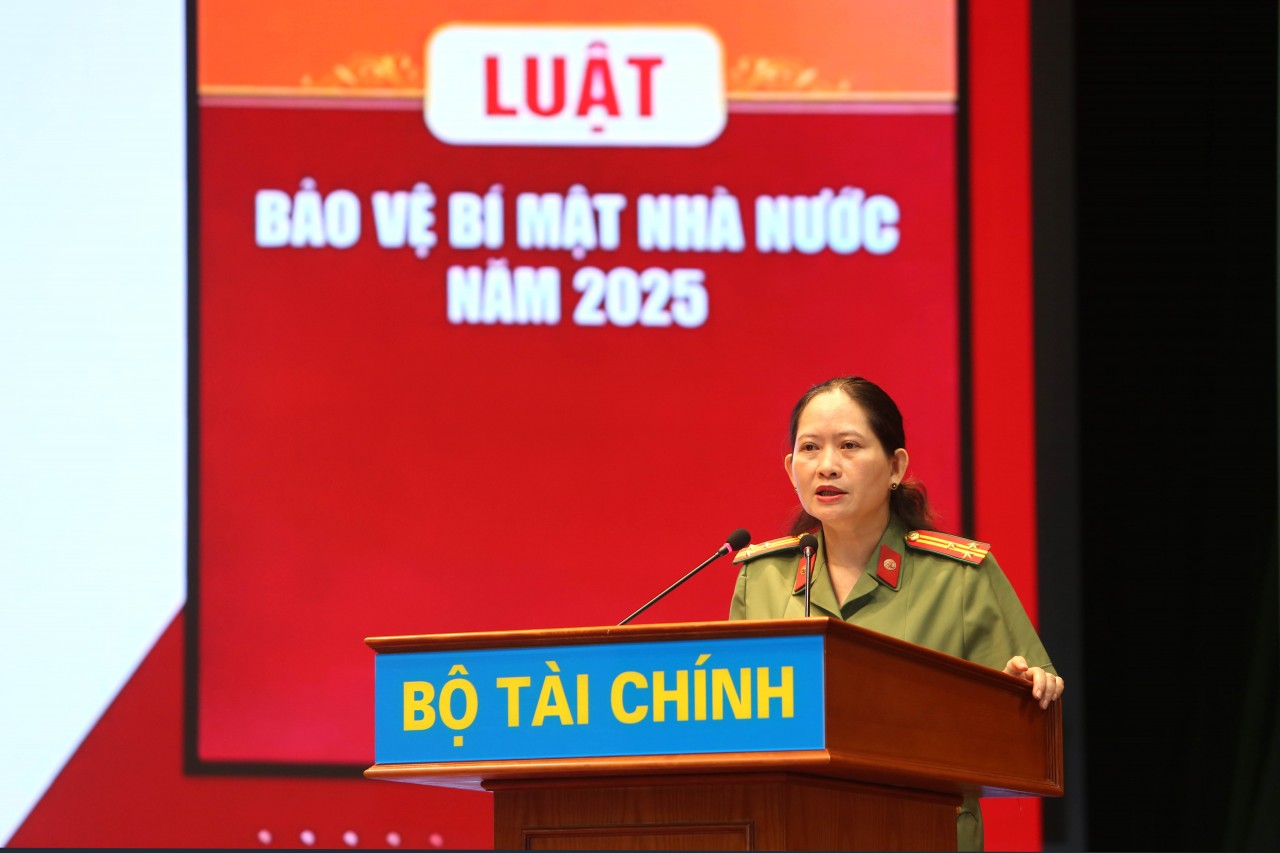 Bộ Tài chính tập huấn công tác bảo vệ bí mật nhà nước, an ninh mạng và bảo vệ dữ liệu cá nhân Bộ Tài chính tập huấn công tác bảo vệ bí mật nhà nước, an ninh mạng và bảo vệ dữ liệu cá nhân