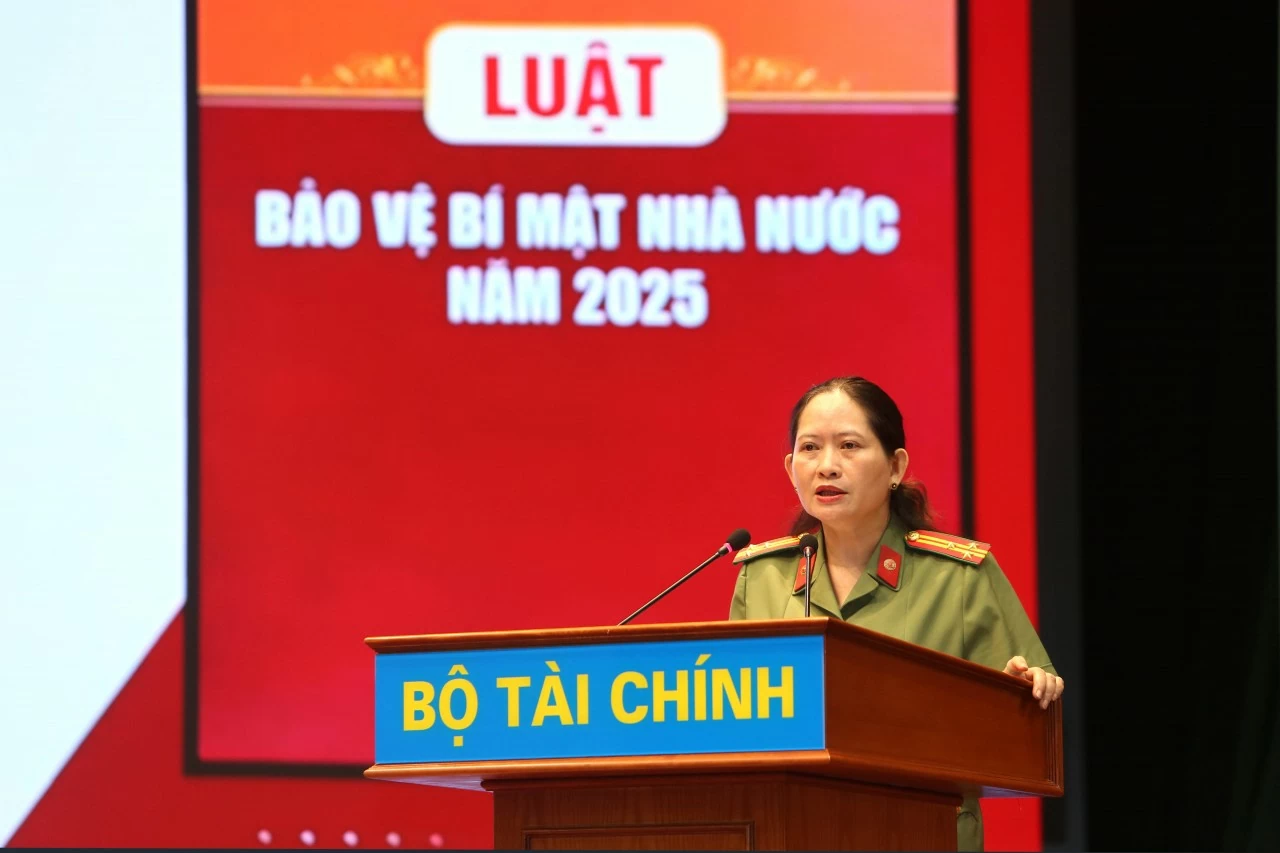 Bộ Tài chính tập huấn công tác bảo vệ bí mật nhà nước, an ninh mạng và bảo vệ dữ liệu cá nhân Bộ Tài chính tập huấn công tác bảo vệ bí mật nhà nước, an ninh mạng và bảo vệ dữ liệu cá nhân