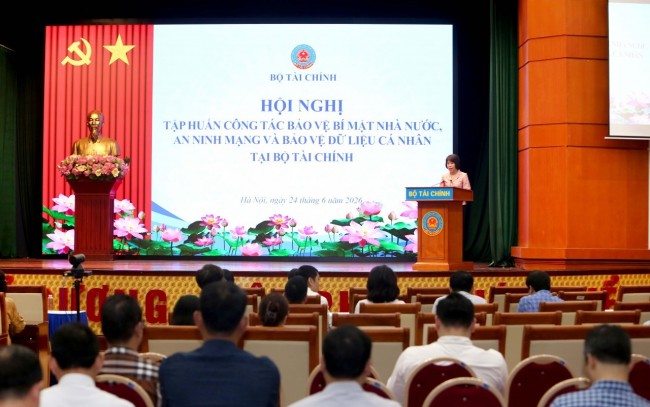 Bộ Tài chính tập huấn công tác bảo vệ bí mật nhà nước, an ninh mạng và bảo vệ dữ liệu cá nhân