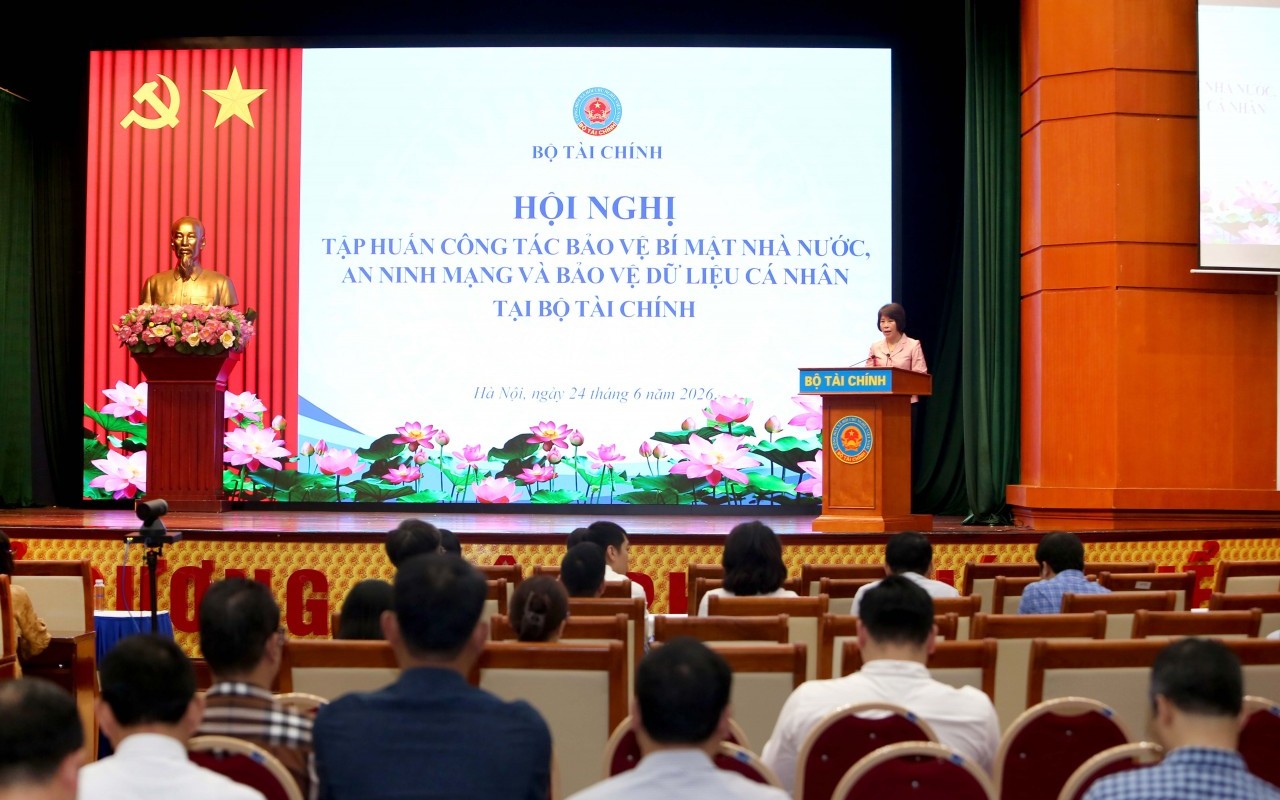 Bộ Tài chính tập huấn công tác bảo vệ bí mật nhà nước, an ninh mạng và bảo vệ dữ liệu cá nhân