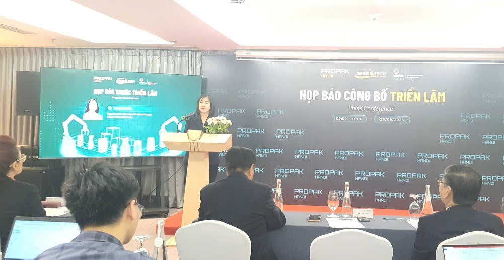 Triển lãm quốc tế công nghệ xử lý, chế biến và đóng gói lần đầu tiên tại Hà Nội