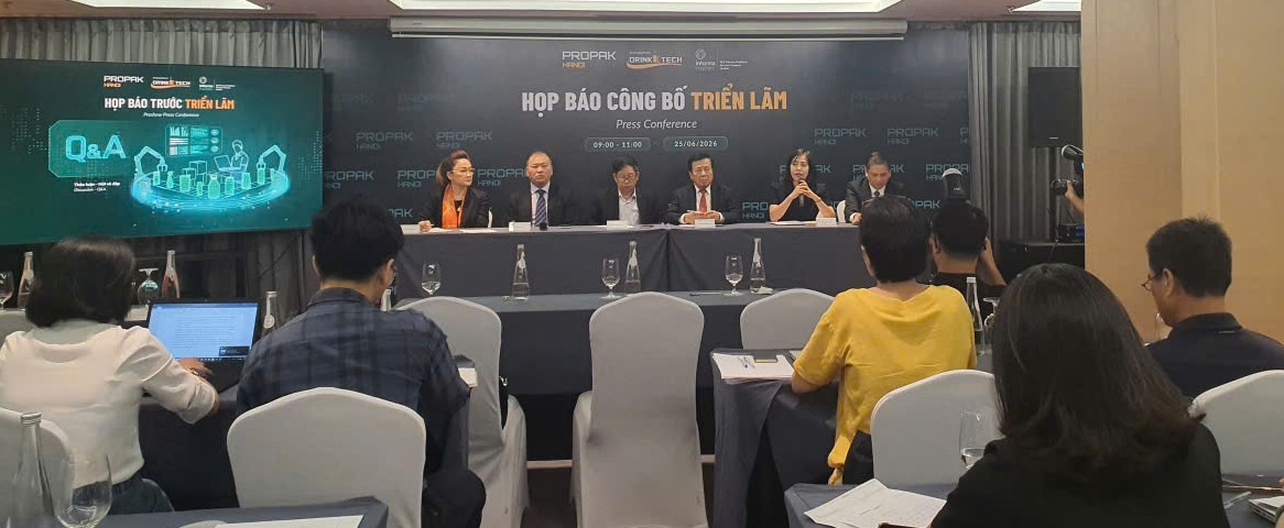 Triển lãm quốc tế công nghệ xử lý, chế biến và đóng gói lần đầu tiên tại Hà Nội