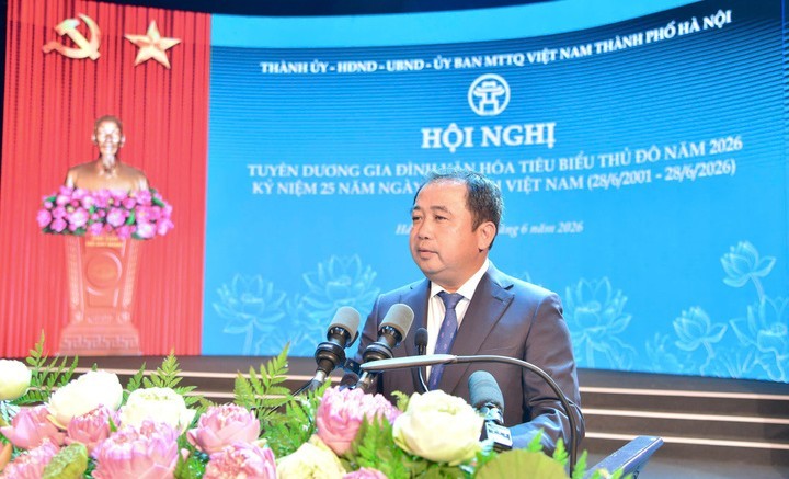 Hà Nội tuyên dương 126 gia đình văn hóa tiêu biểu Thủ đô năm 2026, lan tỏa giá trị văn hóa Việt Nam