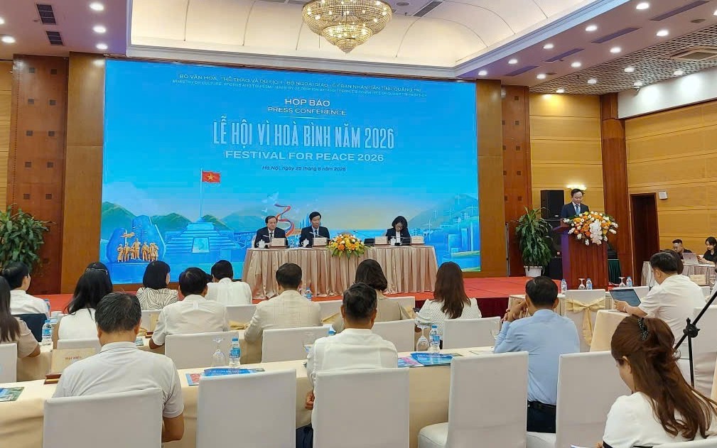 Việt Nam lan tỏa thông điệp hòa bình qua Lễ hội Vì Hòa bình 2026