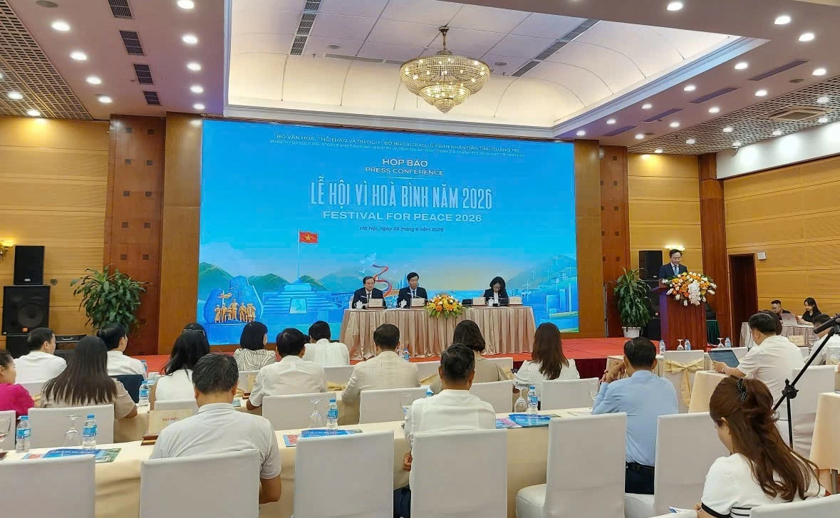 Việt Nam lan tỏa thông điệp hòa bình qua Lễ hội Vì Hòa bình 2026