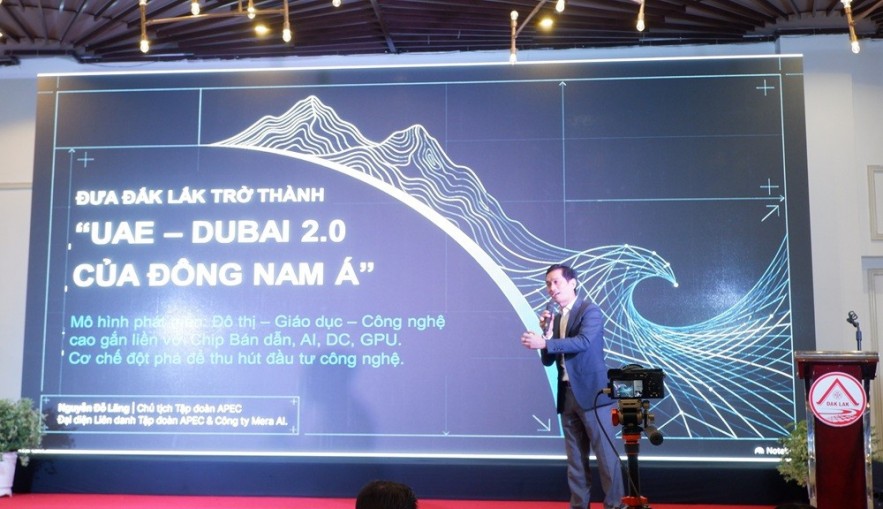 Chủ tịch Tập đoàn APEC: mục tiêu đưa Đắk Lắk trở thành 