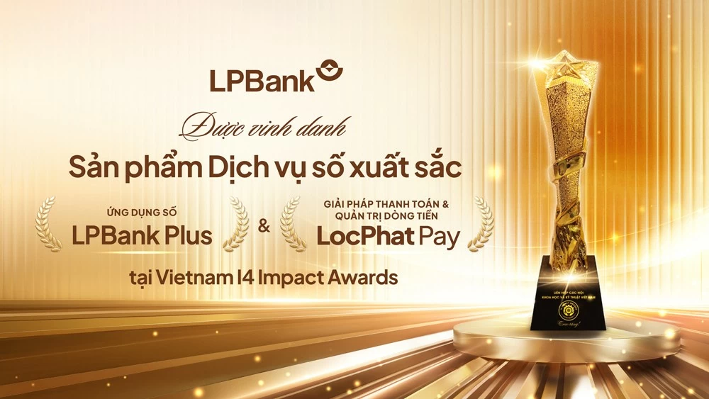 LPBank hái “quả ngọt” từ chiến lược chuyển đổi số với cú đúp giải thưởng tại Vietnam Impact Award 2026