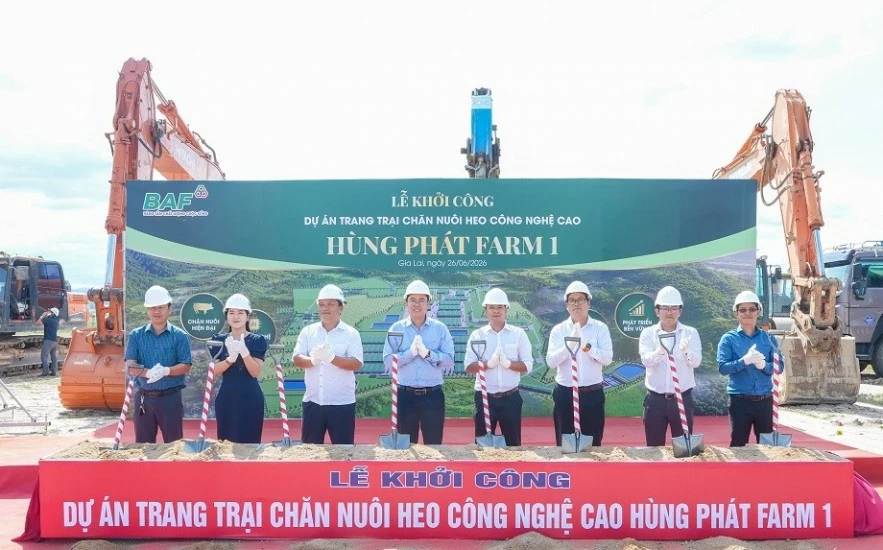 BAF khởi công siêu trang trại được FMO “rót vốn” tại Gia Lai BAF khởi công siêu trang trại được FMO “rót vốn” tại Gia Lai
