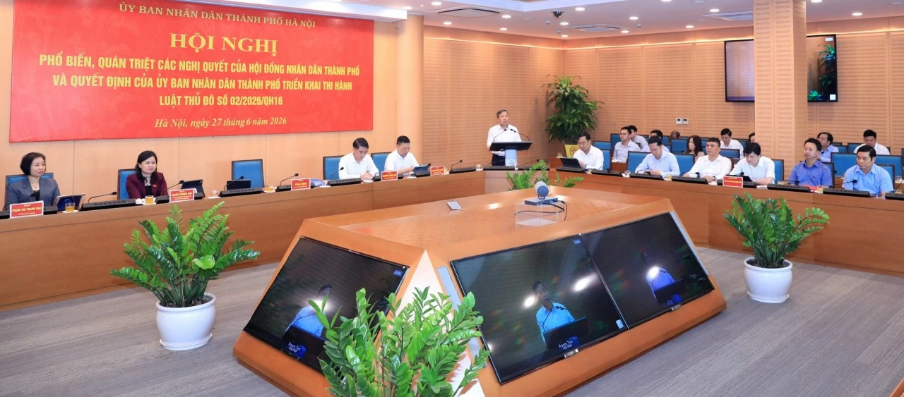 Hoàn thiện thể chế, tăng tốc thực thi Luật Thủ đô 2026