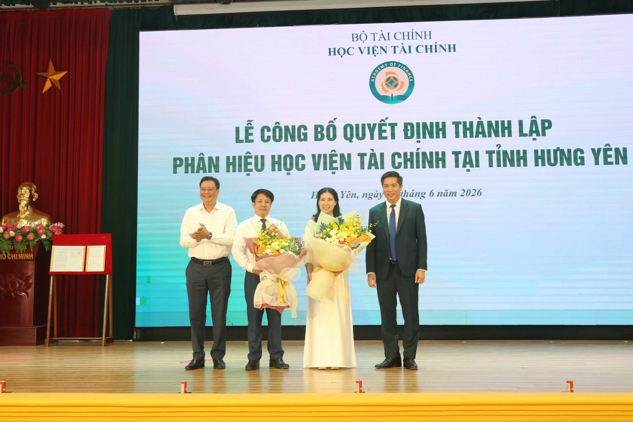 Công bố thành lập và ra mắt Phân hiệu Học viện Tài chính tại tỉnh Hưng Yên Công bố thành lập và ra mắt Phân hiệu Học viện Tài chính tại tỉnh Hưng Yên