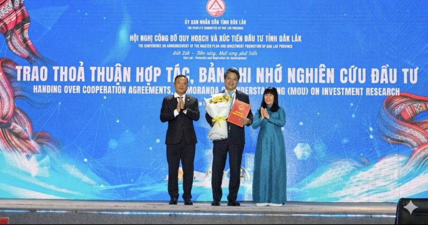 PVFCCo- Phú Mỹ và Tỉnh Đăk Lăk ký kết biên bản ghi nhớ hợp tác , thúc đẩy đầu tư trung tâm đổi mới sáng tạo Nông nghiệp công nghệ cao