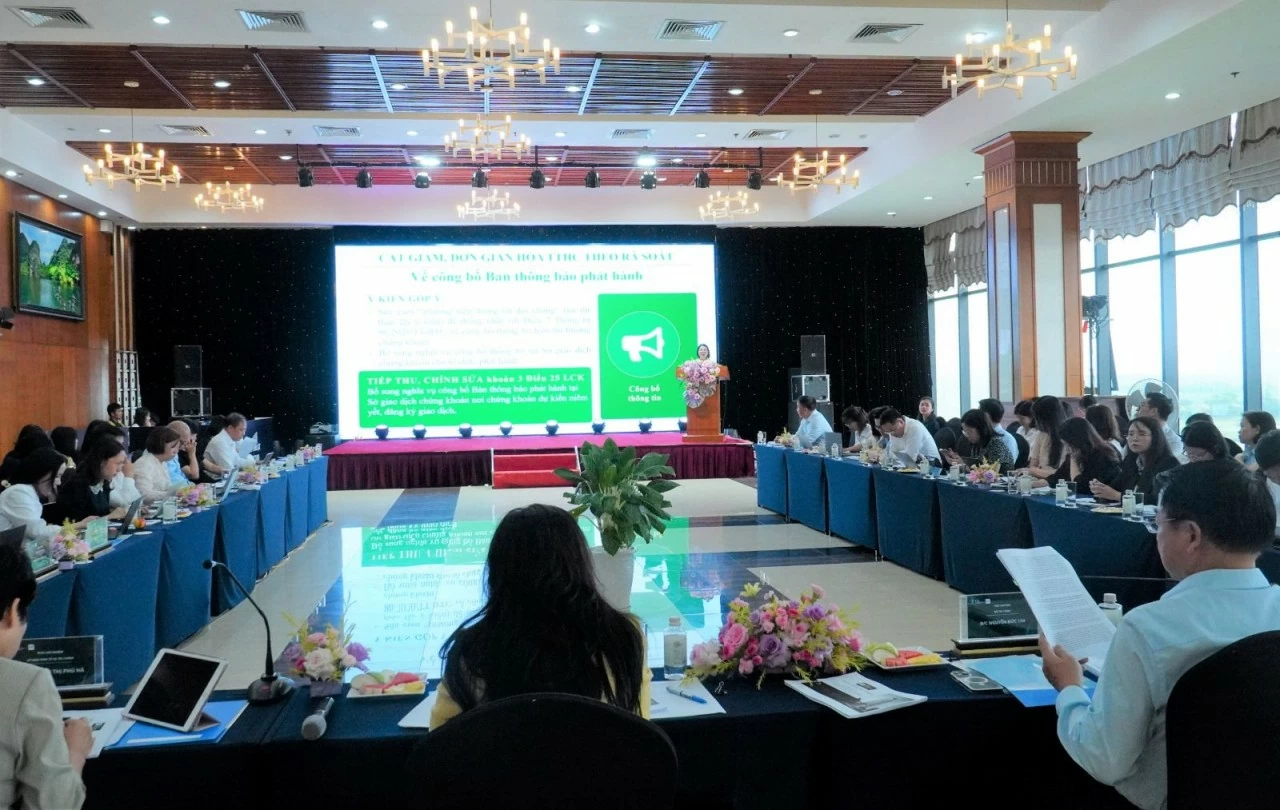 Sửa Luật Chứng khoán: Hoàn thiện thể chế để thúc đẩy đổi mới và chuyển đổi số