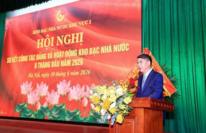 Kho bạc Nhà nước khu vực I quyết tâm hoàn thành mục tiêu thu ngân sách, giải ngân đầu tư công năm 2026 Kho bạc Nhà nước khu vực I quyết tâm hoàn thành mục tiêu thu ngân sách, giải ngân đầu tư công năm 2026